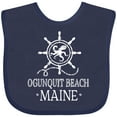 thumbnail image 3 of Inktastic Ogunquit Beach Maine Boys or Girls Baby Bib, 3 of 4
