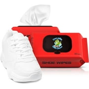 Crocodile Shoe Cleaner Sneaker Wipes - All Purpose Shoe Cleaning Wipes, 30 Per Pack, 60 Count Total