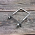 thumbnail image 5 of 8pcs Multipurpose Square U-bolts With Plate And Nut Holders Trailer Roof Bolts 20x60x120mm M10 Thread Silver, 5 of 5