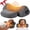 Gray, variant on Morfone 3-in-1 Neck Massager Pillow with Heat, Vibration & Airbag Traction, Deep Tissue Massager for Bed, Sofa, Office, Home Use