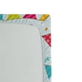 thumbnail image 2 of Ambesonne Cartoon Fitted Sheet, Birthday Party Flags Stars, Full Size, Multicolor, 2 of 2