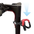 thumbnail image 3 of Electric Scooter Aluminum Bags Double Hook for Max G30 Scooter Hanger Gadget Claw Red, 3 of 5