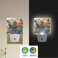 thumbnail image 5 of LED Sensor Night Light Auto On/Off Dusk to Dawn Lamp for Bedroom Hallway Colorful Beautiful Parrots 2 Pack, 5 of 7