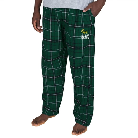 Men's Concepts Sport Hunter Green/Black George Mason Patriots Ultimate Flannel Pants