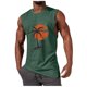 thumbnail image 1 of Playeras Hombre Cuello V Camiseta Casual De Manga Corta Con Estampado Para Hombre Tops De Moda C, 1 of 7