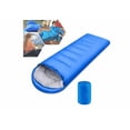 thumbnail image 1 of Saco De Dormir Xtellar Portátil Cosas Acampar Camping Peso Total 1kg azul, 1 of 4