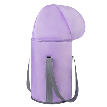 DOPI Foldable Foot Bath Bag Feet SPA Soak Foot Barrels for Travel (Purple)
