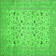 thumbnail image 1 of Ahgly Company Indoor Square Persian Green Traditional Area Rugs, 4' Square, 1 of 1
