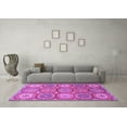 thumbnail image 3 of Ahgly Company Indoor Rectangle Abstract Purple Modern Area Rugs, 2' x 3', 3 of 4