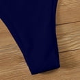 thumbnail image 6 of Women Brazilian Bikini 2 Piece Spaghetti Strap Top Thong Swimsuit Bathing Suit, 6 of 7