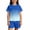 00&Blue1992, variant on Tiijoy Summer Outfits for Girls Gradient Letter Short Sleeve Tshirt Shorts Set, Sizes 2-14