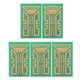 thumbnail image 1 of Juego de 5 pegatinas para mejorar la señal del teléfono móvil, amplificadores de señal portátiles para ascensores, 1 of 15