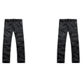 thumbnail image 1 of Pantalones de verano 2 en 1 Sonducket para hombre con bolsillos laterales Negro METRO, 1 of 6