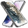 thumbnail image 2 of MUNDAZE Samsung Galaxy S22 Ultra Abstract Lion Sculpture Shockproof Clear Hybrid Protective Phone Case Cover, 2 of 5