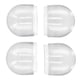 thumbnail image 1 of Parachoques de puerta Tope de puerta Protector de pared autoadhesivo Transparente Evitar colisiones Amortiguador de puerta de piso de acrílico silencioso para dormitorio Baño 4 ANGGREK Otros, 1 of 8