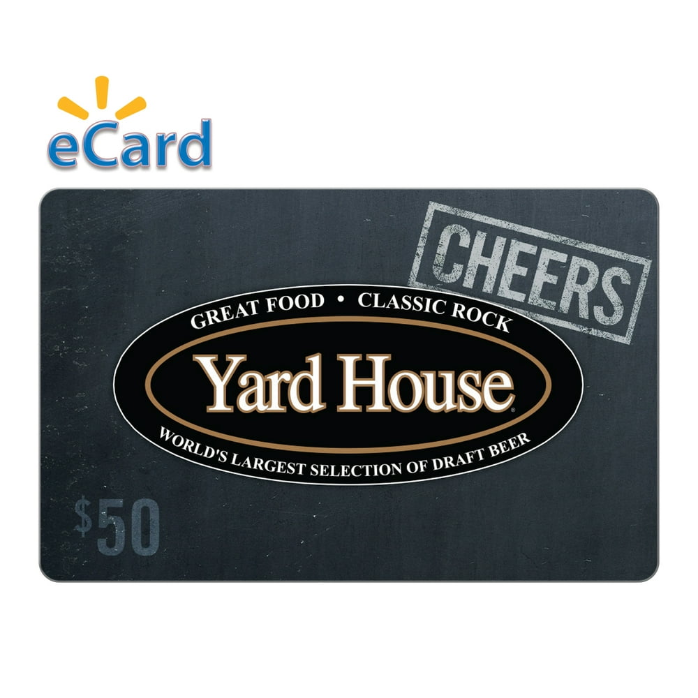 Yardhouse® 50 Gift Card (Email Delivery)