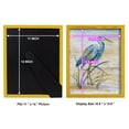 thumbnail image 4 of Blue Heron I -Framed Print w/glass-Sunflower Yellow, 4 of 7