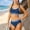 Style2-Navy girl swimsuits, variant on Mceream Girls Swimsuit Two Piece Double Strap High Waist Sporty Bikini Sets Color Block Cheeky High Cut Bathing Suits Quick Dry Padded Modest Swimwear 7-16 Years