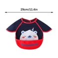 thumbnail image 2 of Xihbxyly Babero Antimanchas Sprout Baby, Diseño de Manga Larga con Recogedor de Comida, Tejido de Poliéster Fácil de Limpiar, Ideal para Comer y Actividades Al Aire Libre, Lavable a Máquina, Talla Ún, 2 of 4