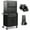 Black, variant on Ironmax 6-Drawer Rolling Tool Chest 3-in-1 Heavy-Duty Storage Cabinet with Universal Wheels Black