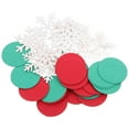 thumbnail image 1 of WASHWEPE 1Set Multifunctional Snowflake Confetti Assorted Color for Christmas and New Year Party Decoration, 1 of 8