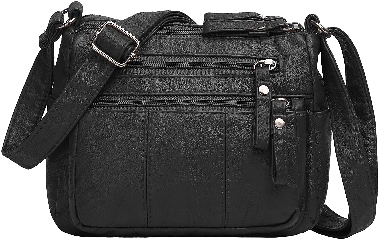 Borke Purses for Women Soft PU Leather Shoulder Bag Ladies Crossbody ...