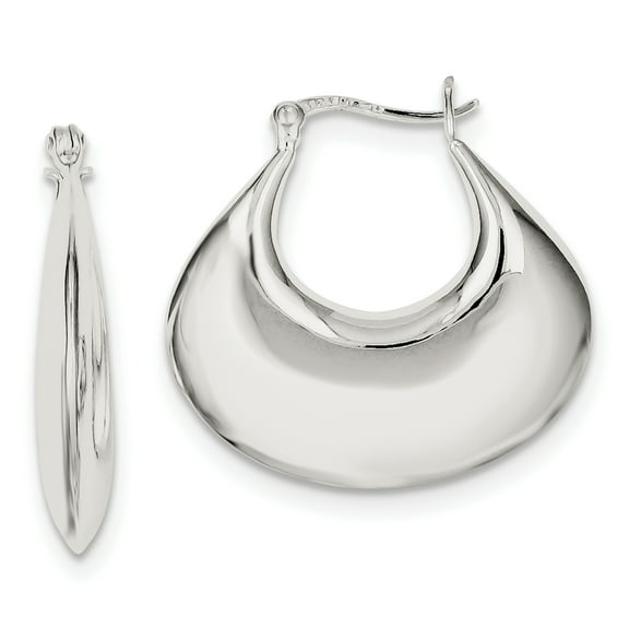 Sterling Silver Hoop Earrings