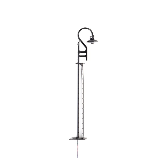 Modelo de luz de ferrocarril Yuarrent LED para exteriores accesorios micropaisajismo Negro