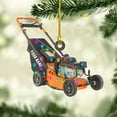 thumbnail image 6 of Custom Lawn Mowers Christmas Ornaments 2025 Custom Lawn Mowers Ornaments Farmhouse Lawn Mowers Driver Gifts Riding Mowers with Xmas Light Acrylic Ornament 2025 (LM12) - 3116 (Green), 6 of 7