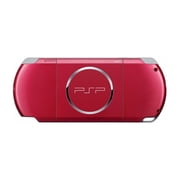 Restored PlayStation Portable PSP 3000 Video Game Console with 32 MB Data Storage, Red, 1, 1 pack