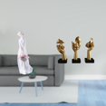 thumbnail image 2 of Figura de niña pensante, adorno de escritorio, estatua abstracta, escultura de resina, ideal para decoración de oficina, hogar, dormitorio, sala de es, 2 of 8