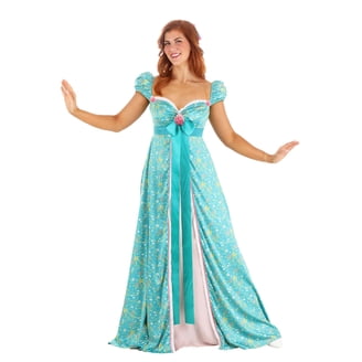 tooth fairy fancy dress APRIL Women's Fashion Elegant Stylish Vintage Floral Print and Polka Dots Dress Navy Blue & White Floral / L main image 1