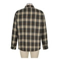 thumbnail image 6 of zfhfof Mens Flannel Shirts Long Sleeve Plaid Shirt Casual Button Down Regular Fit Soft Outdoor Shirt for Men, 6 of 7