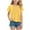 Yellow, variant on Gubotare Girls Clothes Trendy Girls Short Sleeve T Shirts Kids Summer Tops Crewneck Tees Size 5T 6T (Green,5-6 Years)