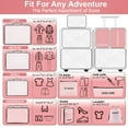 thumbnail image 2 of LEPECQ 9Pcs Packing Cubes Luggage Packing Organizers for Travel Accessories Space Saving Travel Bags for Carry on, Lightweight Mesh Zipper, Clothes, Shoes, Laundry and Shoe Bag, 2 of 9