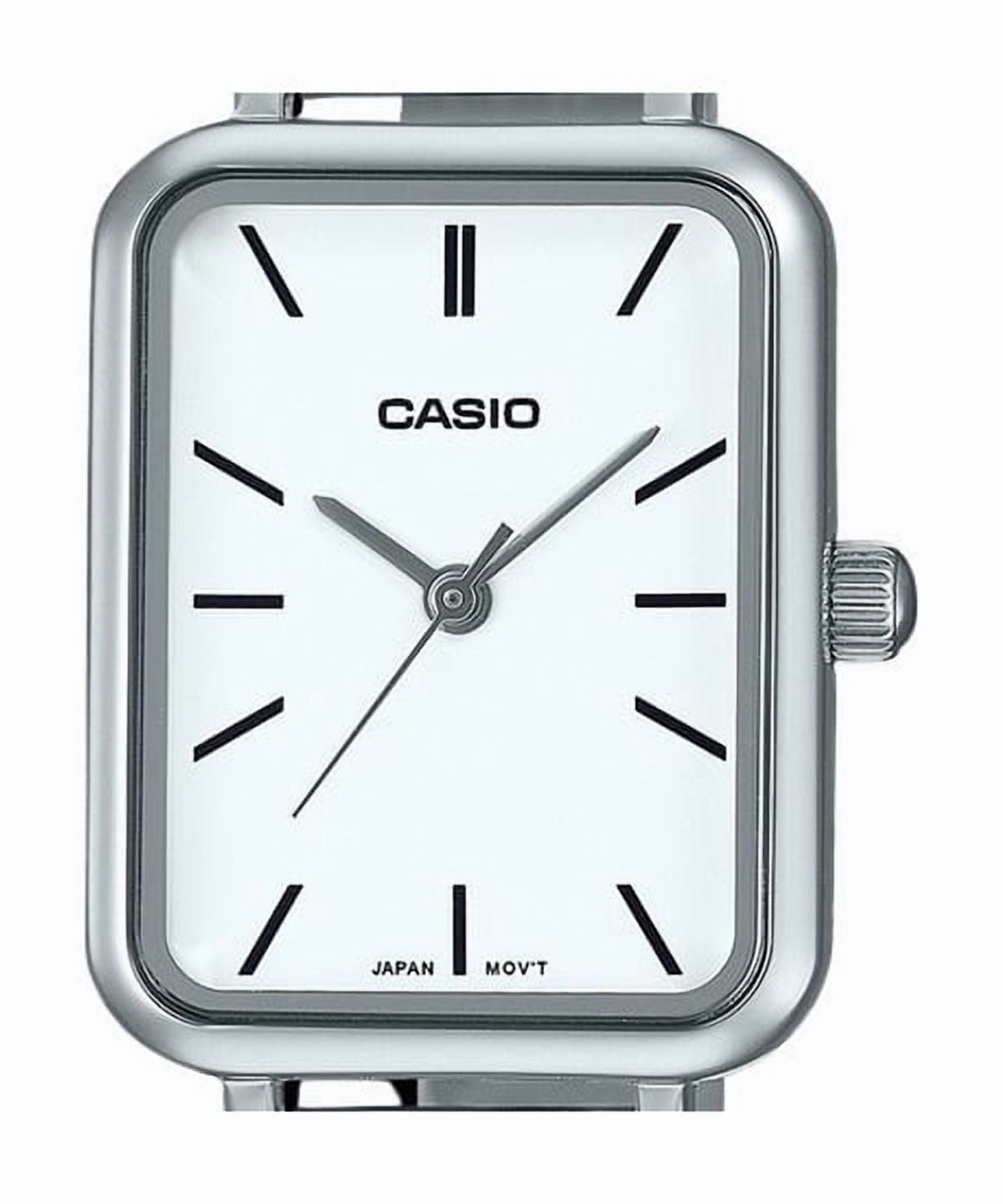 Casio Women’s Silver Watch with White Dial - LTP-V009D-7EUDF