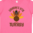 thumbnail image 4 of Inktastic Thanksgiving Grandma Little Turkey Boys or Girls Toddler T-Shirt, 4 of 5