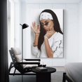 thumbnail image 3 of Aaliyah Dana Haughton Actor Poster Photo (17) Picture Print Canvas Poster Wall Paint Art Posters Decor Modern Home Artworks Gift 24x36inch(60x90cm), 3 of 6