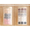 thumbnail image 3 of Laklulu-organizador colgante para sujetador, almacenamiento de doble cara, ropa interior, calcetines, bolsillos de malla, almacenamiento para sujetador, calcetines, corbatas, joyería, artículos, 3 of 8