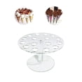 thumbnail image 3 of 16-Capacity Clear Acrylic Ice Cream Cone Sushi Hand Roll Stand Holder Display Stand for Buffet Wedding Display - 3CM, 3 of 3