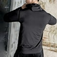 thumbnail image 6 of Mens Sweatshirt Under $10 Men's Sweatshirt Hoodies Long Sleeve Zipper Sports Solid Color Fitness Pullover Hoodie Breathable Sweatshirt, 6 of 9