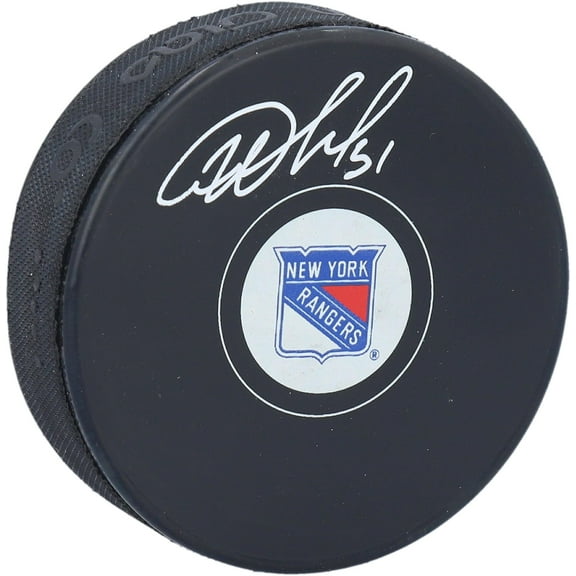 Igor Shesterkin New York Rangers Autographed Hockey Puck - Fanatics Authentic Certified