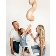 thumbnail image 3 of Light Brown 2 Balloon, Tan Number Balloons 40 Inch, Beige 2nd Balloon Number Birthday Decorations, Sandy Brown Second Two Birthday Party Supplies, Khaki Number 2 Balloon, 3 of 18