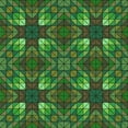 thumbnail image 1 of Ahgly Tapis d'Intérieur Lavable en Machine Carré Transitionnel Vert Forêt Foncé, 7 Pieds Carré, 1 of 7