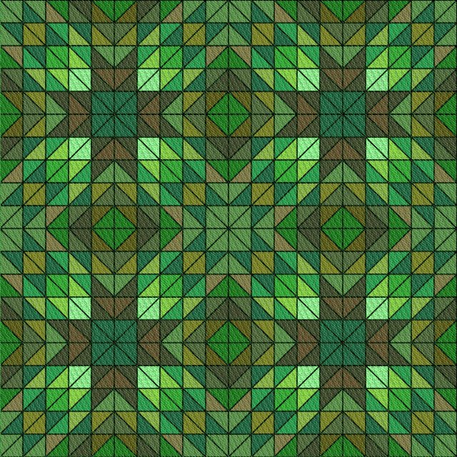 Ahgly Company Machine Washable Indoor Square Transitional Dark Forest Green Area Rugs, 5' Square