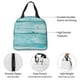 thumbnail image 4 of Easygdp Teal Turquoise Wood Bolsa Térmica Premium - Tela Oxford Impermeable, Gran Capacidad, Bolsillo Frontal, Unisex para Trabajo, Escuela, Actividades al Aire Libre y Picnics, 4 of 8