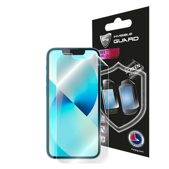 IPG For iPhone 13 Mini SCREEN Protector Invisible Touch Screen Sensitive Ultra HD Clear Film Anti Scratch Skin Guard - Smooth/Self-Healing/Bubble -Free Screen