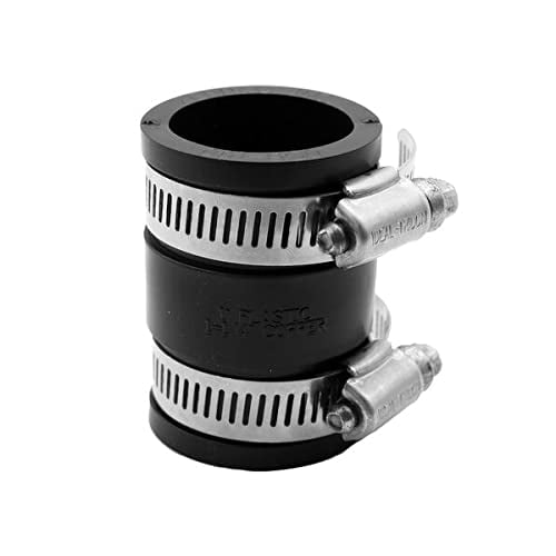 Fernco 1056-100 Flexible Pipe Coupling 1” CI/Plastic/Steel to 1” CI/Plastic/Steel