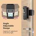 thumbnail image 5 of Heart of Tafiti Soporte de timbre de vídeo antirrobo, compatible con Ring Doorbell 1/2/3/3Plus/4/2020/2023/Blink 2021, soporte de montaje ajustable sin taladro, adaptador de cuña, accesorios, 5 of 5