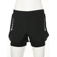 thumbnail image 3 of YEAHDOR Boys Mid Waist Double Layer Shorts Jogging Swimming Sports Shorts Black 7-8, 3 of 7